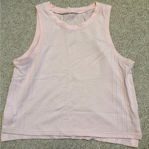 Lululemon Train to Be Tank top in pink bliss